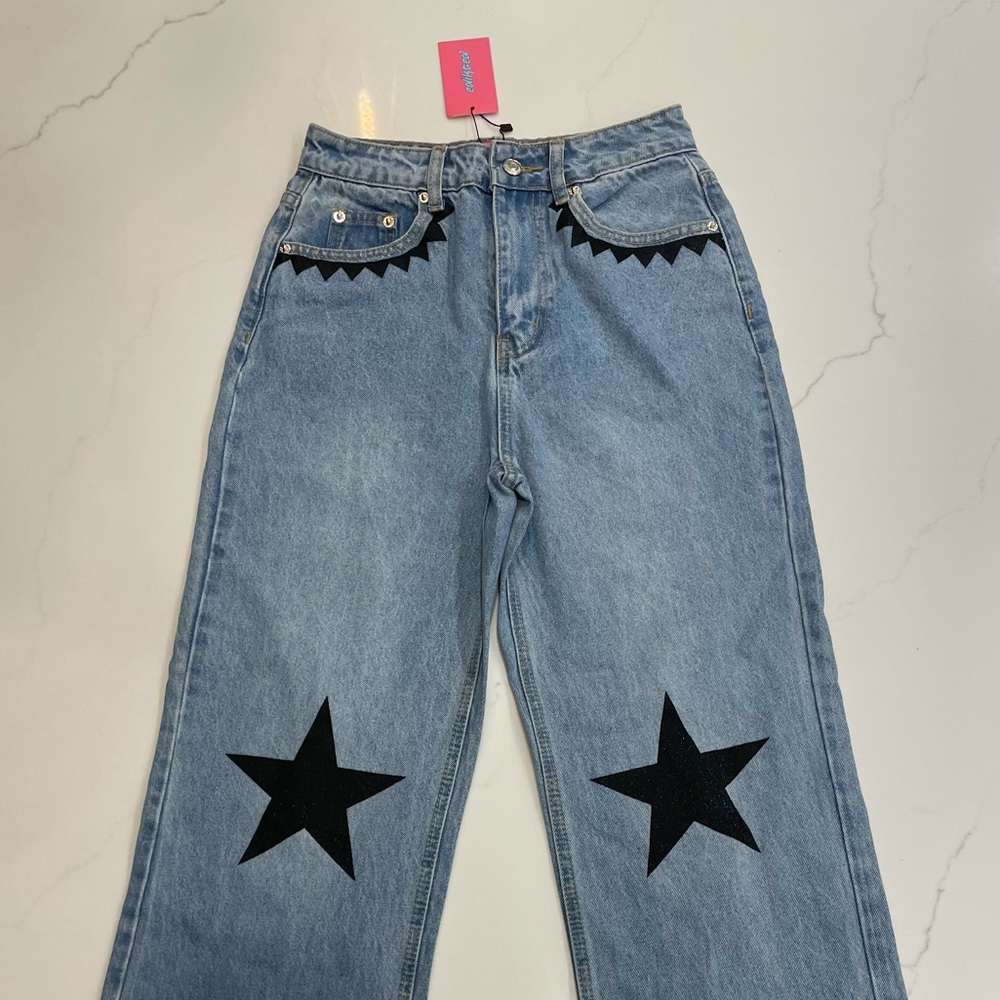 Edited Star Mom Jeans